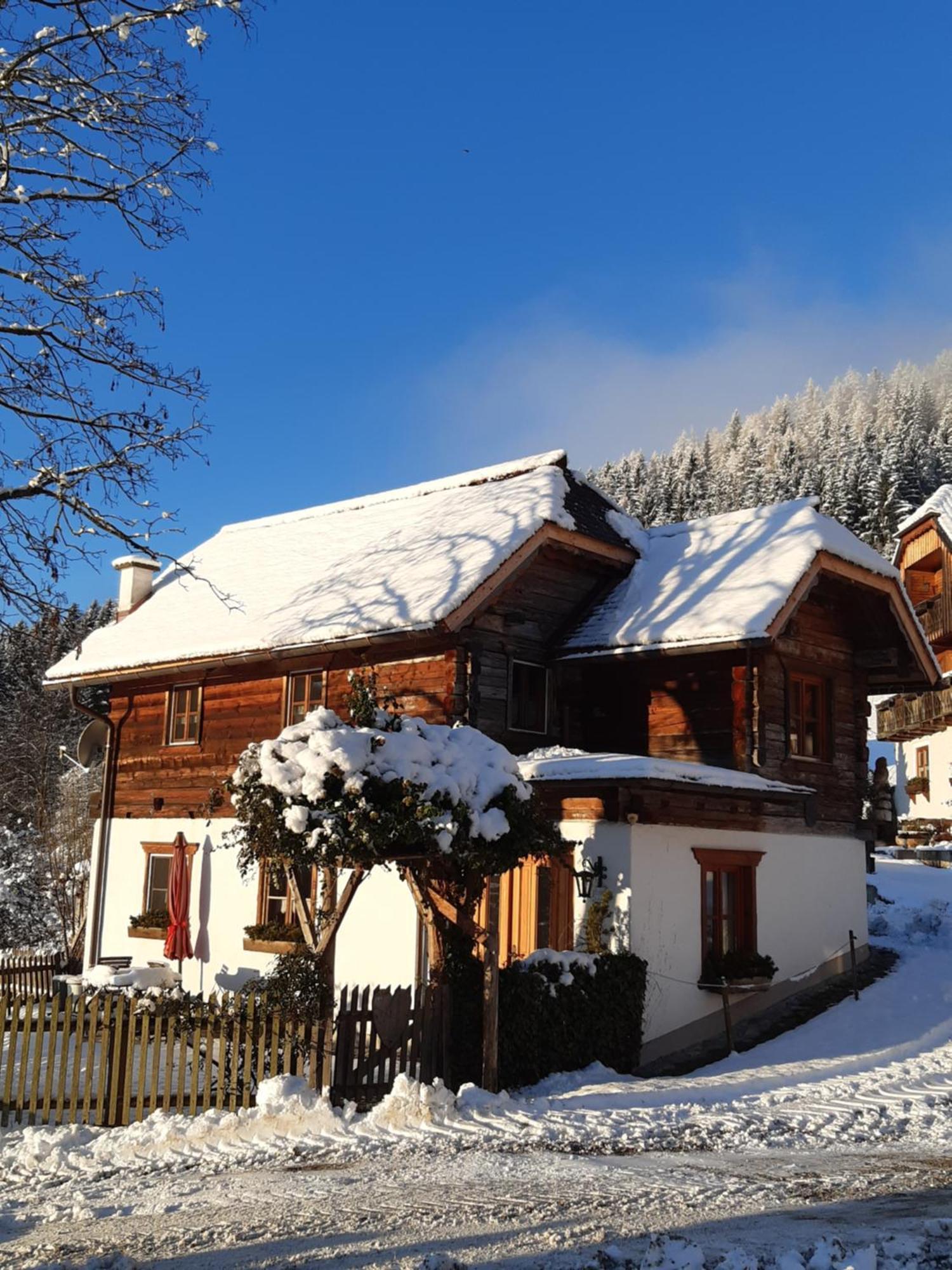 Troadkasten - Ferienhaus Am Bio-Bergbauernhof Aflenz Kurort 외부 사진